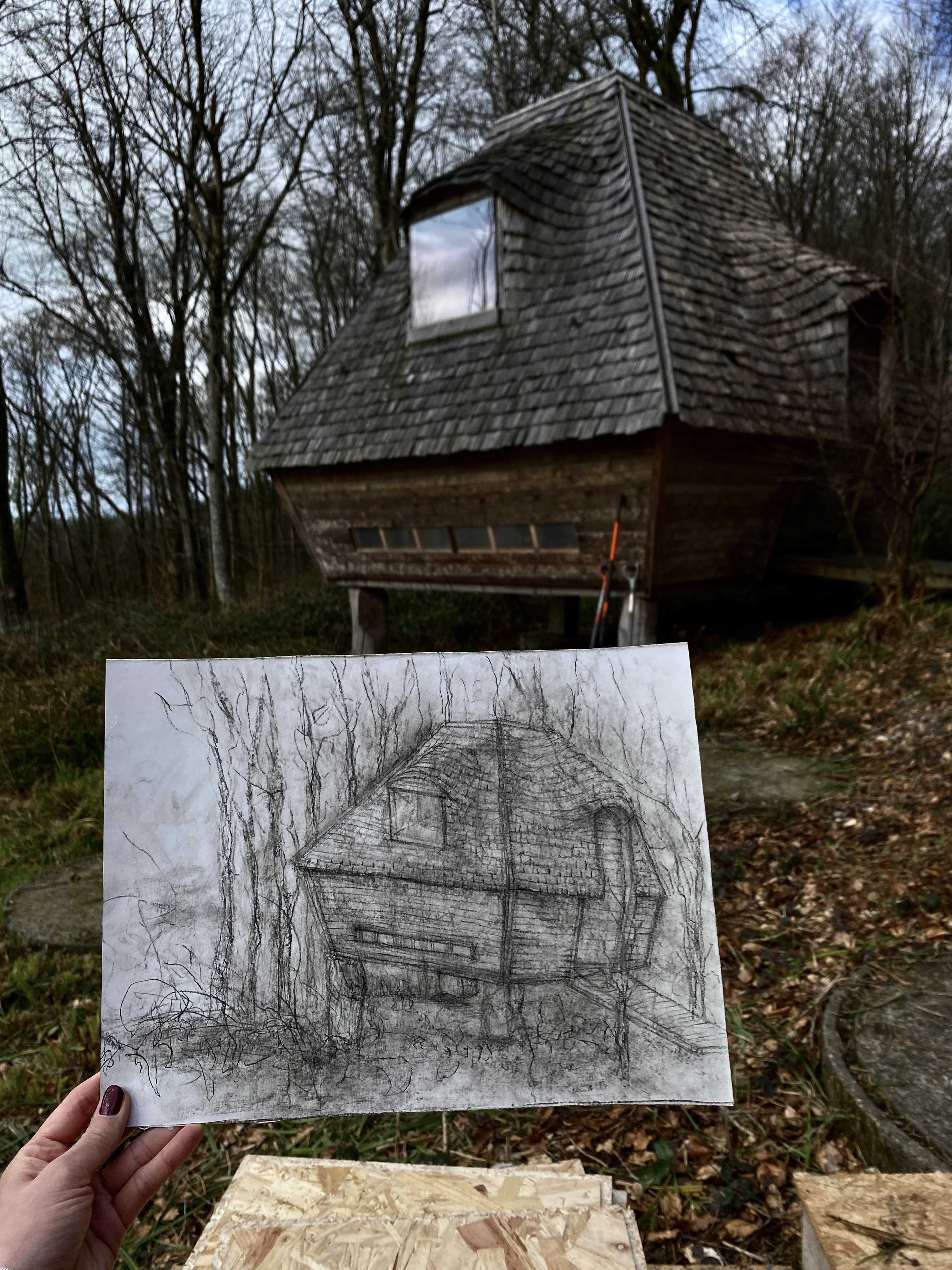 30_woodland_cabin_sketch_by_yunni 30_woodland_cabin_sketch_by_yunni